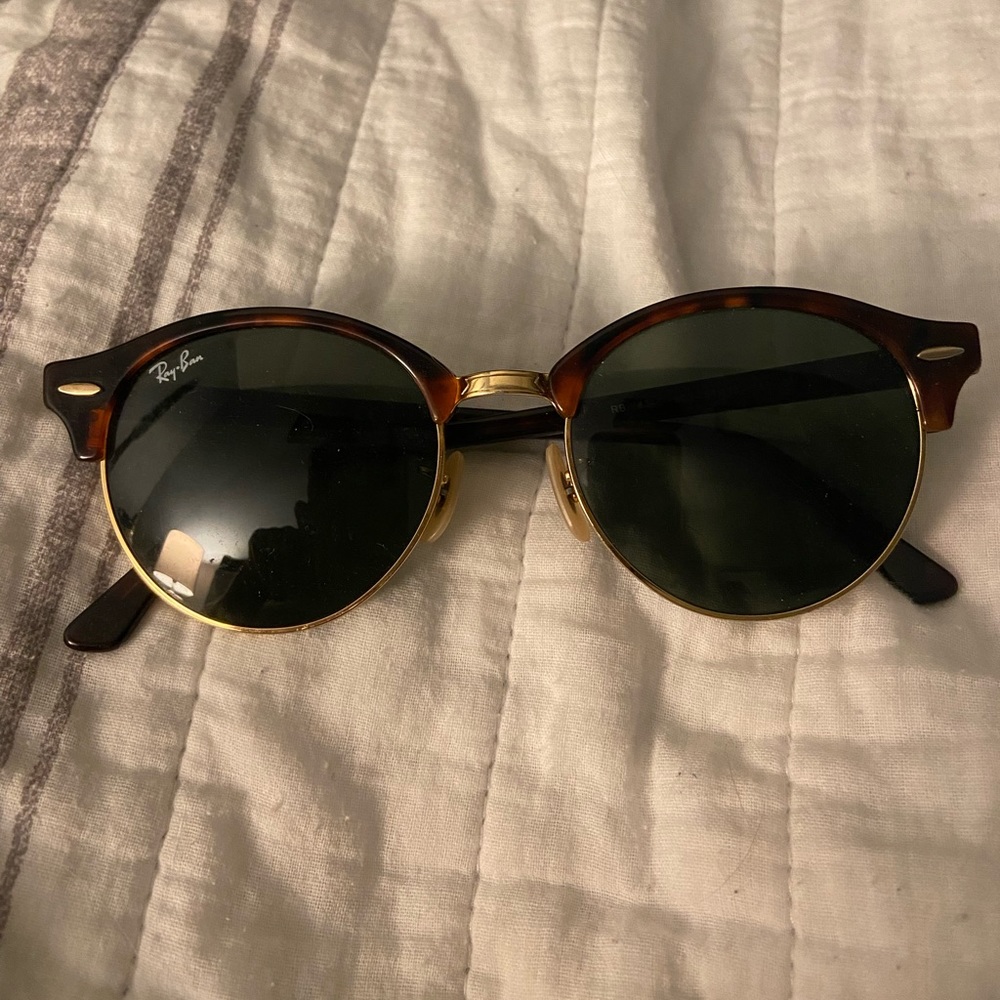 RAYBAN CLUBROUND CLASSIC SUNGLASSES